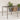 Garden Table with Glass Top Grey 90x90x75 cm Poly Rattan