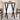 Dining Table Legs X-Frame 40x40x73 cm Steel