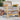 Garden Chairs 2 pcs Beige Poly Rattan and Acacia Wood