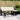 Garden Sofa with Table and Cushions L-Shaped Black Poly Rattan
