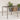 Garden Table with Glass Top Grey 90x90x75 cm Poly Rattan