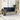 Garden Sofa with Cushion Grey 124 x 62 x 69cm Poly Rattan