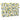  Artificial Ivy Trellis Expandable Yellow 180x60 cm