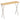 Console Table with Live Edge 105x33x76 cm Solid Wood Mango