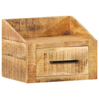 Bedside Cabinet Brown 40 x 30 x 30 cm Solid Mango Wood