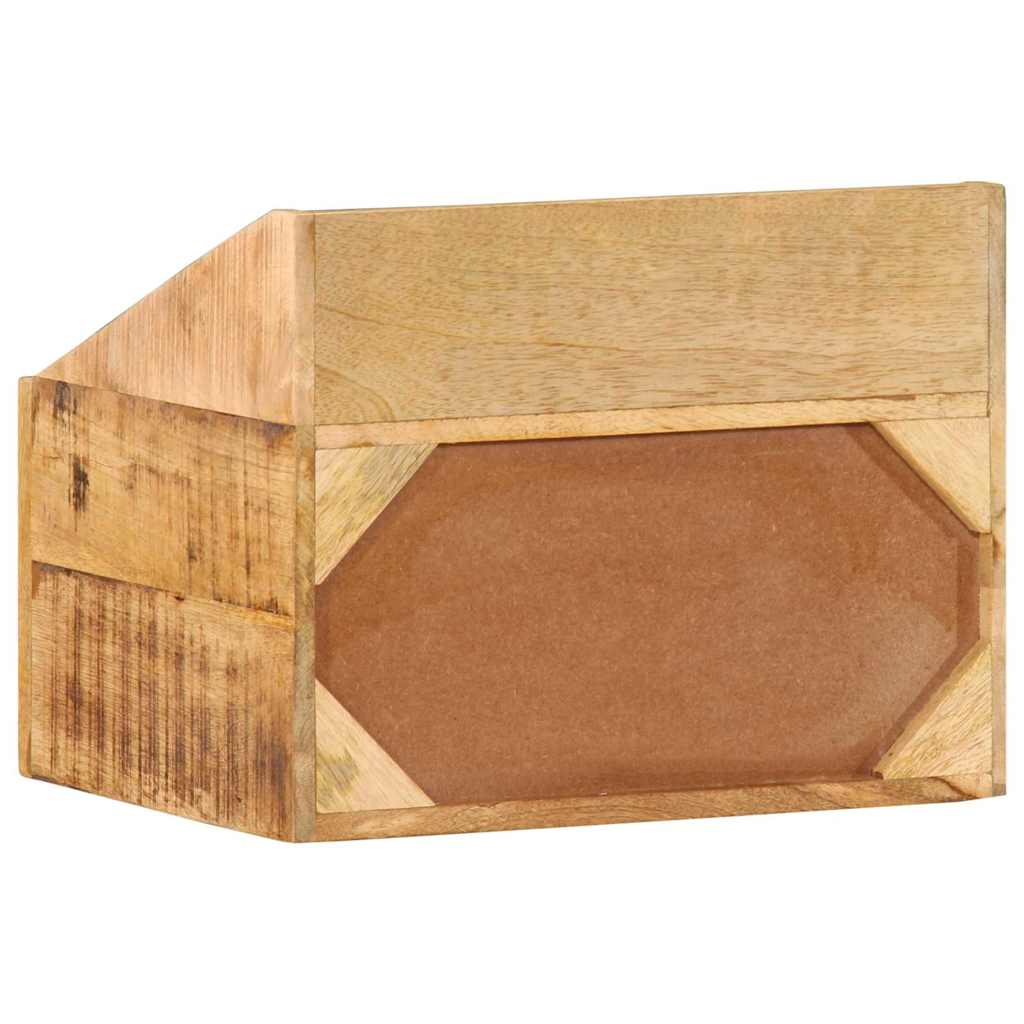 Bedside Cabinet Brown 40 x 30 x 30 cm Solid Mango Wood