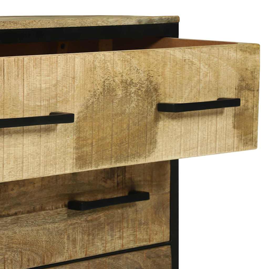 Sideboard with Drawer 70 x 35 x 70 cm Solid Mango wood