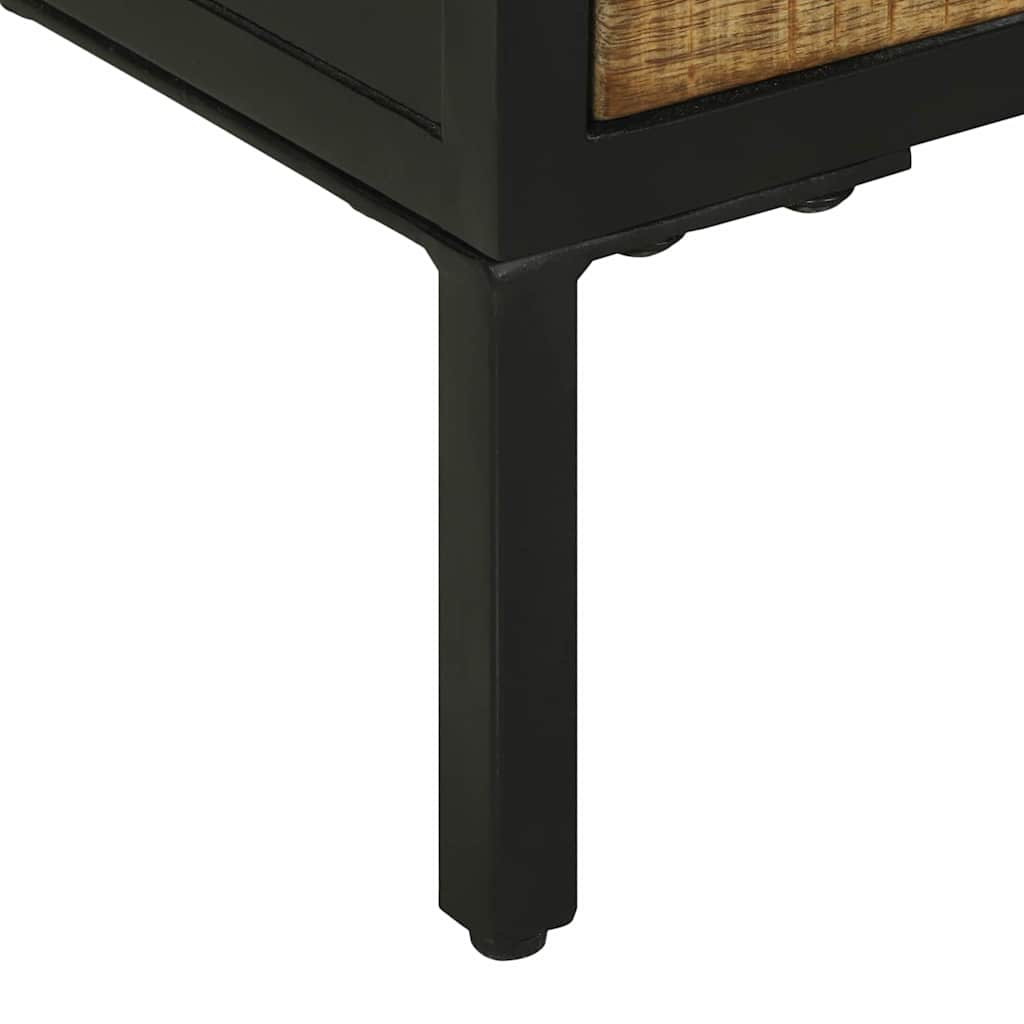 Sideboard with Drawer 70 x 35 x 70 cm Solid Mango wood