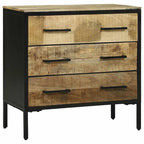 Sideboard with Drawer 70 x 35 x 70 cm Solid Mango wood