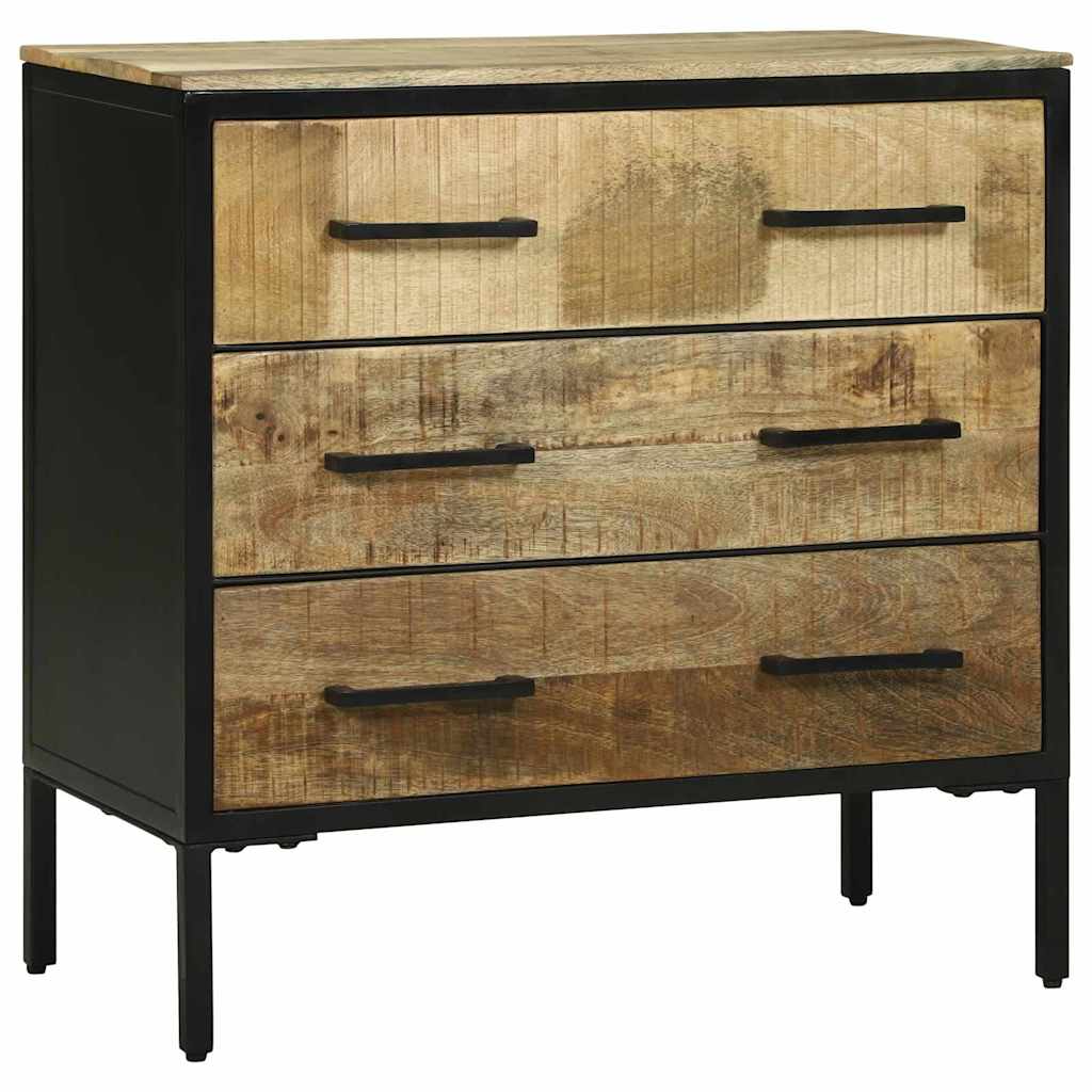 Sideboard with Drawer 70 x 35 x 70 cm Solid Mango wood