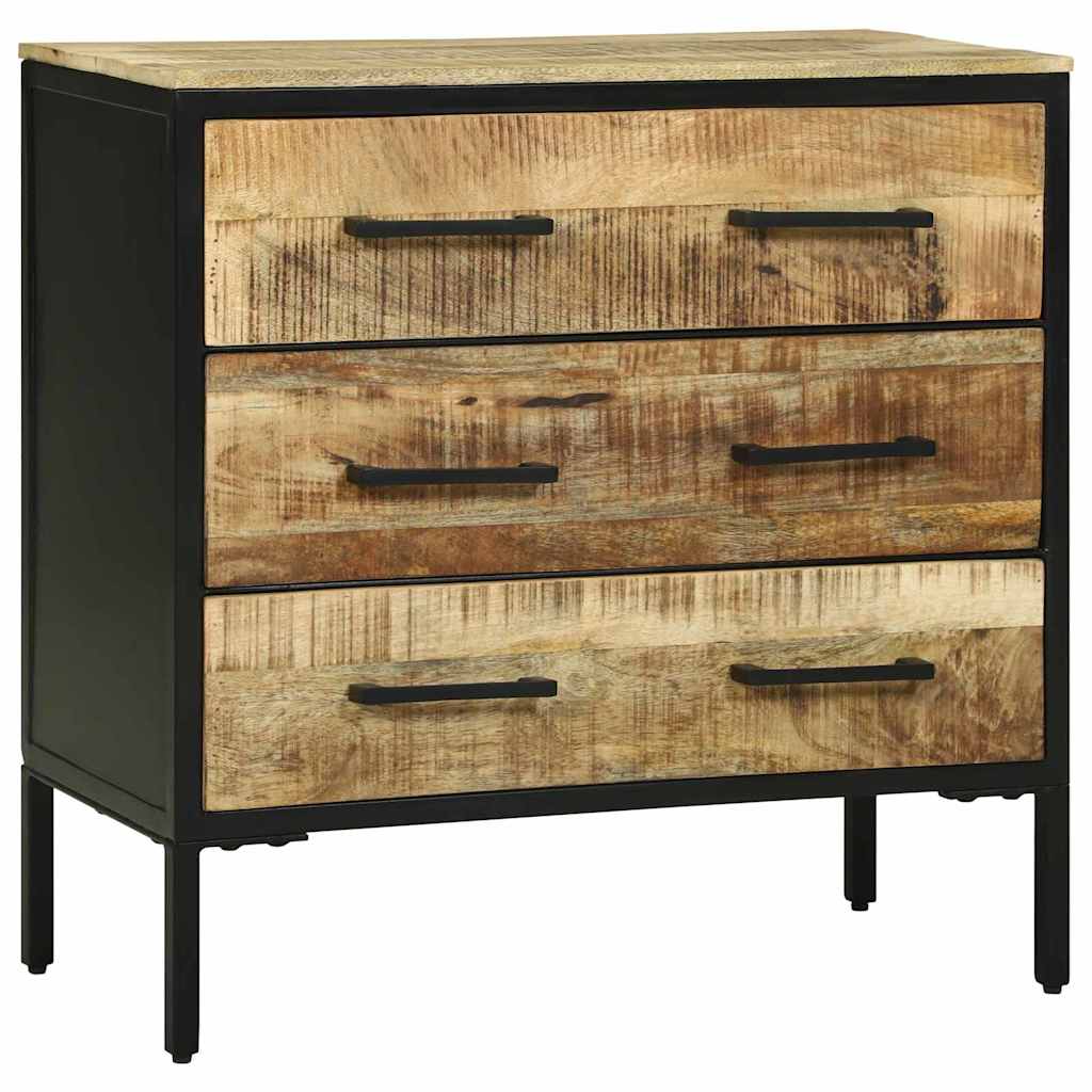 Sideboard with Drawer 70 x 35 x 70 cm Solid Mango wood