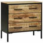 Sideboard with Drawer 70 x 35 x 70 cm Solid Mango wood