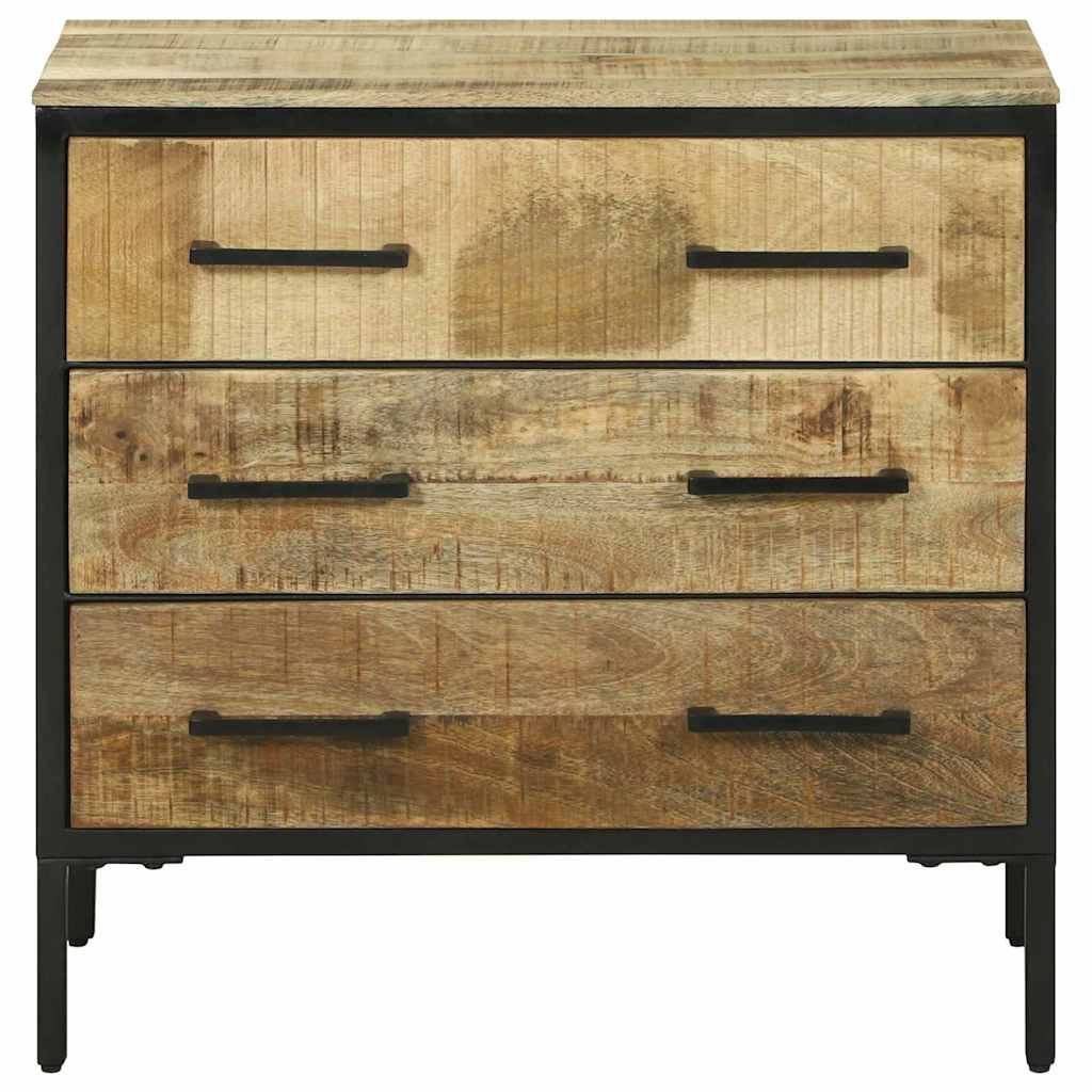 Sideboard with Drawer 70 x 35 x 70 cm Solid Mango wood