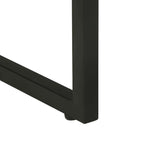 Bedside Table Brown 40 x 35 x 50 cm Solid Acacia Wood and Metal