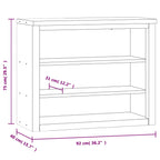 Kitchen Wall Cabinet with Shelves Stainless Steel