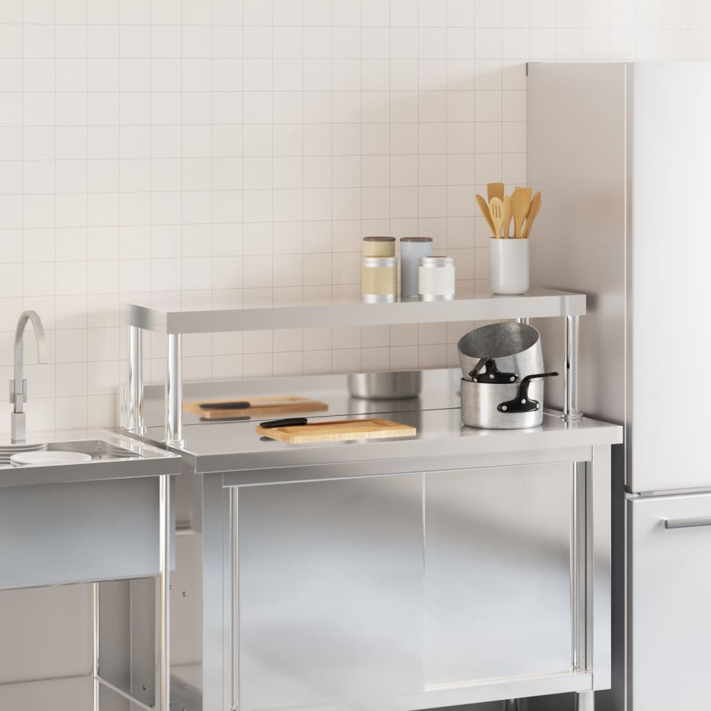 Work Table Overshelf Stainless Steel