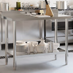Kitchen Work Table Stainless Steel