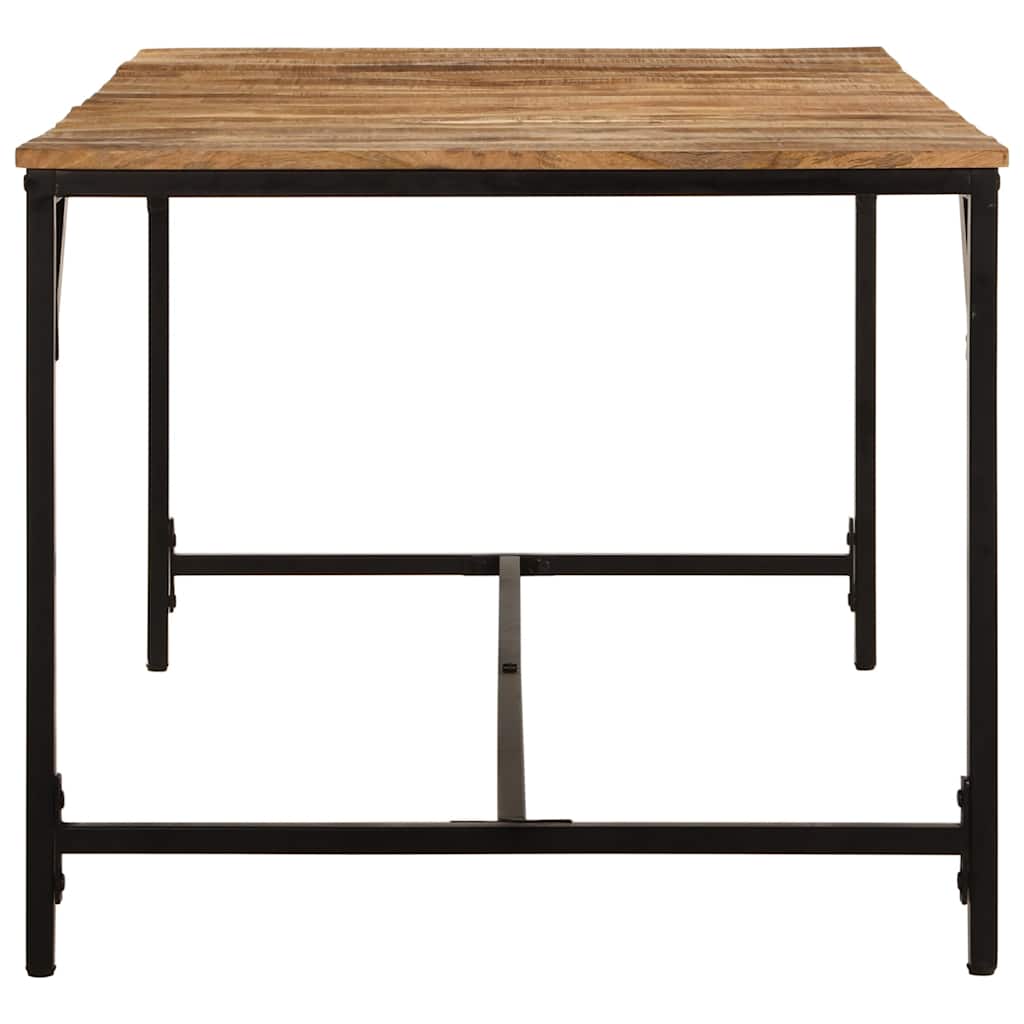 Dining Table 180x90x75 cm Solid Wood Rough Mango