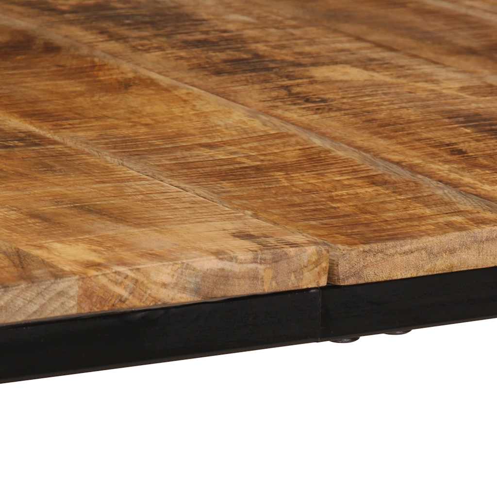 Dining Table 200x100x75 cm Solid Wood Rough Mango