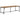 Dining Table 220x90x75 cm Solid Wood Rough Mango