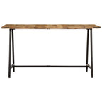Dining Table 140x70x75 cm Solid Wood Mango