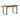 Dining Table 160x80x75 cm Solid Wood Acacia