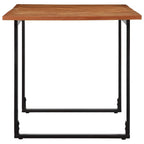 Dining Table 160x80x75 cm Solid Wood Acacia