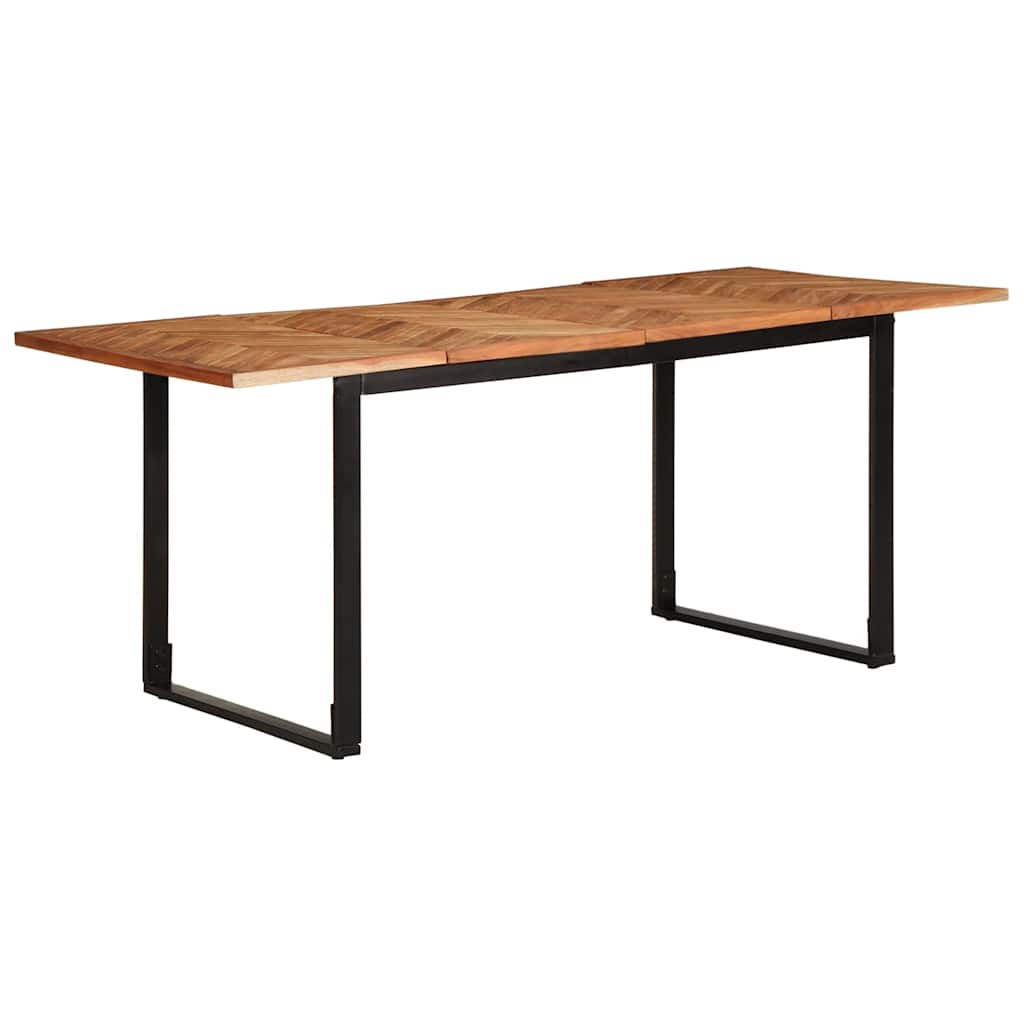 Dining Table 180x90x75 cm Solid Wood Acacia
