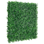 Artificial Shrub Leaf Fence 24 pcs Green 50x50 cm