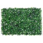 Artificial Shrub Leaf Fence 6 pcs Green 40x60 cm