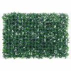 Artificial Shrub Leaf Fence 24 pcs Green 40x60 cm