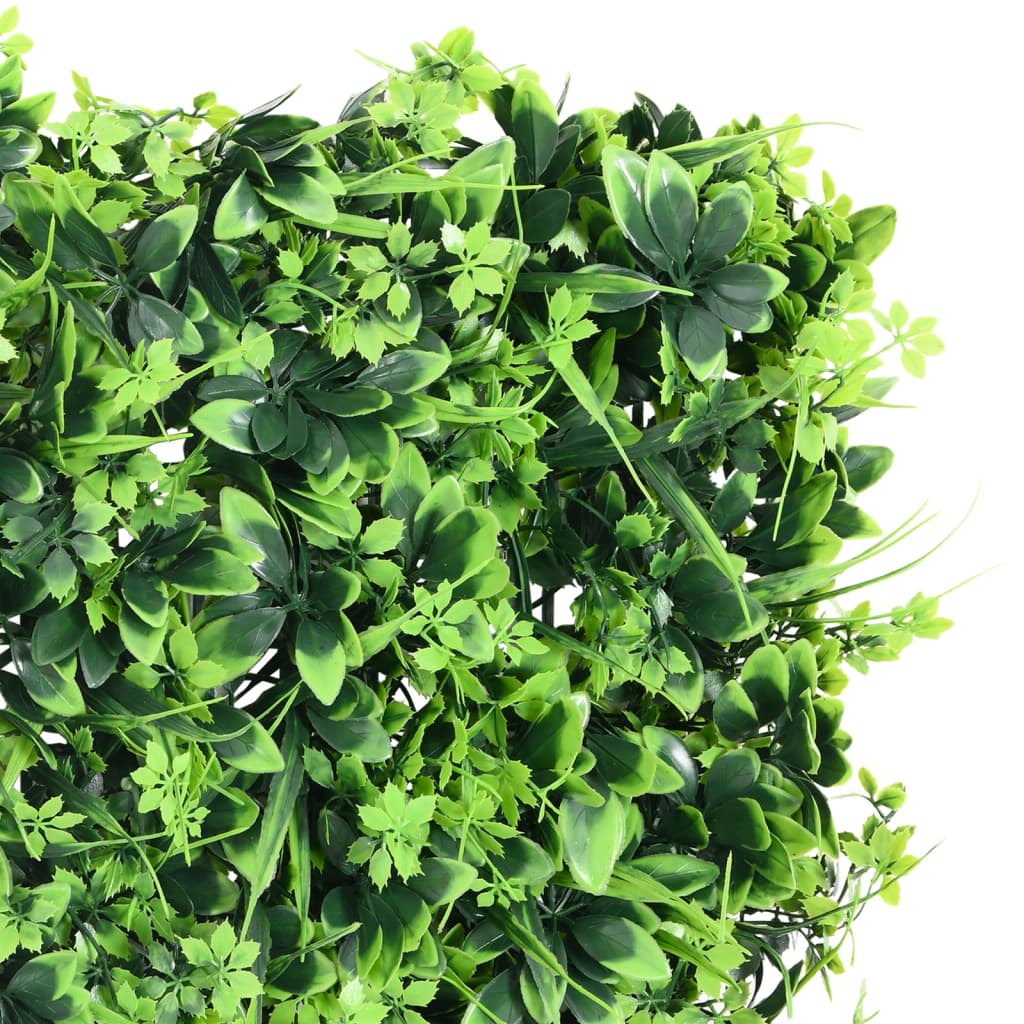 Artificial Leaf Fence 6 pcs Green 40x60 cm