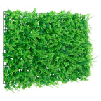 Artificial Fern Leaf Fence 24 pcs Green 40x60 cm