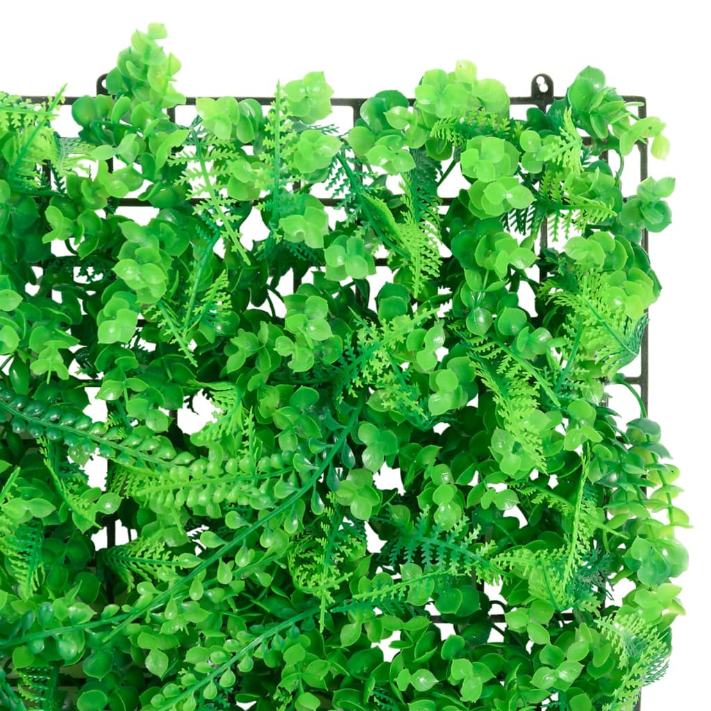 Artificial Fern Leaf Fence 24 pcs Green 40x60 cm