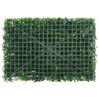 Artificial Plant Fence 24 pcs Green 40x60 cm