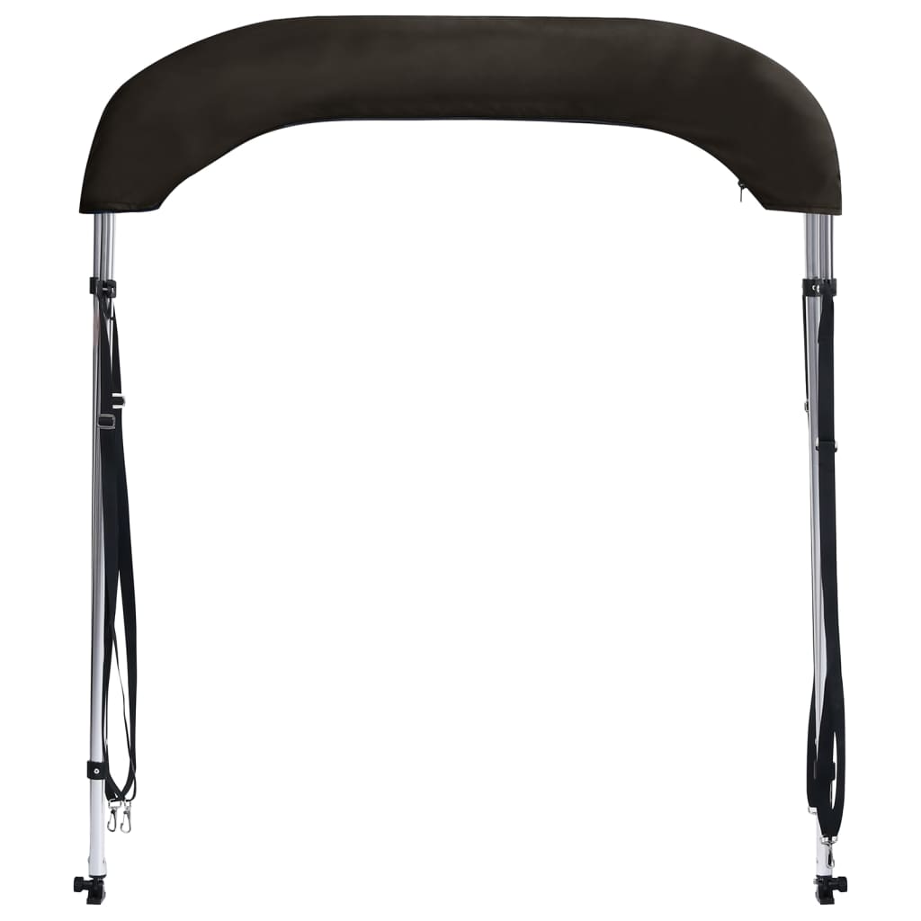 2-bow Bimini Top Black 180x150x110 cm
