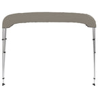 3-bow Bimini Top Grey 183x140x137 cm