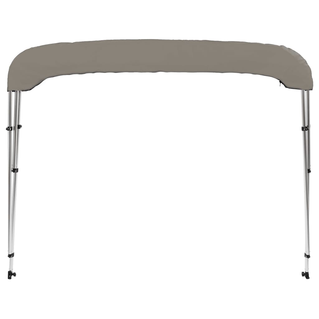 3-bow Bimini Top Grey 183x196x137 cm