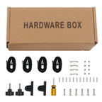 3-bow Bimini Top Black 183x140x137 cm