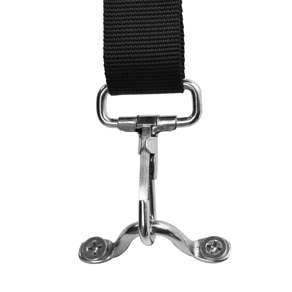 3-bow Bimini Top Black 183x196x137 cm