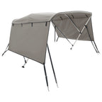 3-bow Bimini Top with Sidewalls 183x(137-152)x137 cm