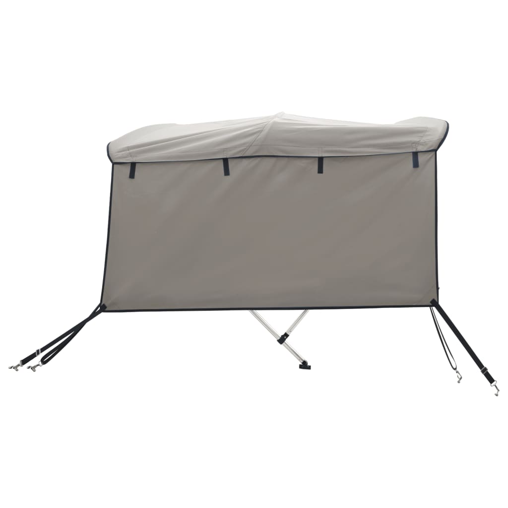 3-bow Bimini Top with Sidewalls 183x(137-152)x137 cm
