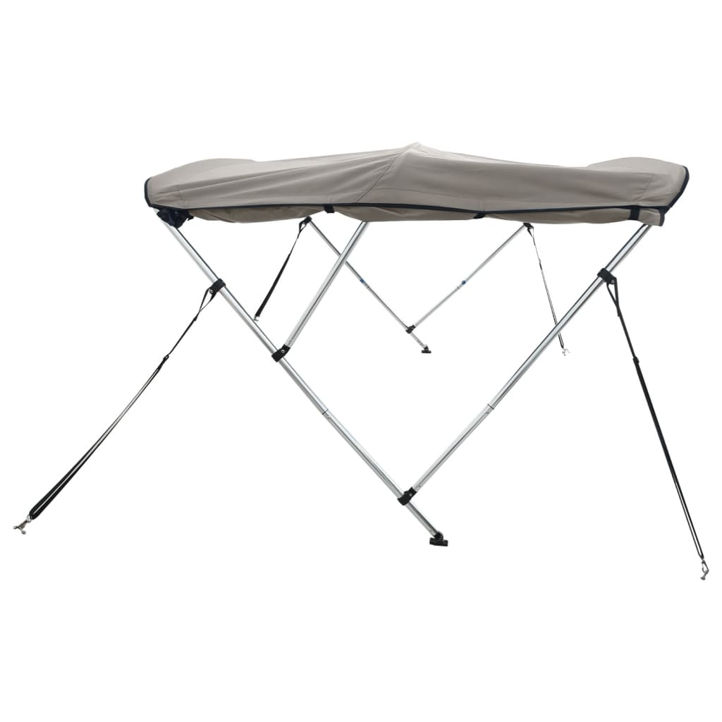 3-bow Bimini Top with Sidewalls 183x(137-152)x137 cm