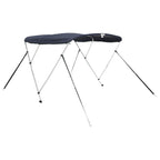 3-bow Bimini Top with Mesh Sidewalls 183x(170-182)x137 cm