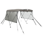 3-bow Bimini Top with Mesh Sidewalls 183x(137-152)x137 cm
