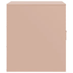 Bedside Cabinet Pink 34.5x39x44 cm Steel