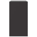 Sideboard Black 67x39x73 cm Steel