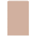 Bedside Cabinets 2 pcs Pink 34.5x39x62 cm Steel