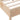 Bed Frame Without Mattress Solid Wood Pine