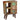 Sideboard 55x30x80 cm Solid Wood Reclaimed